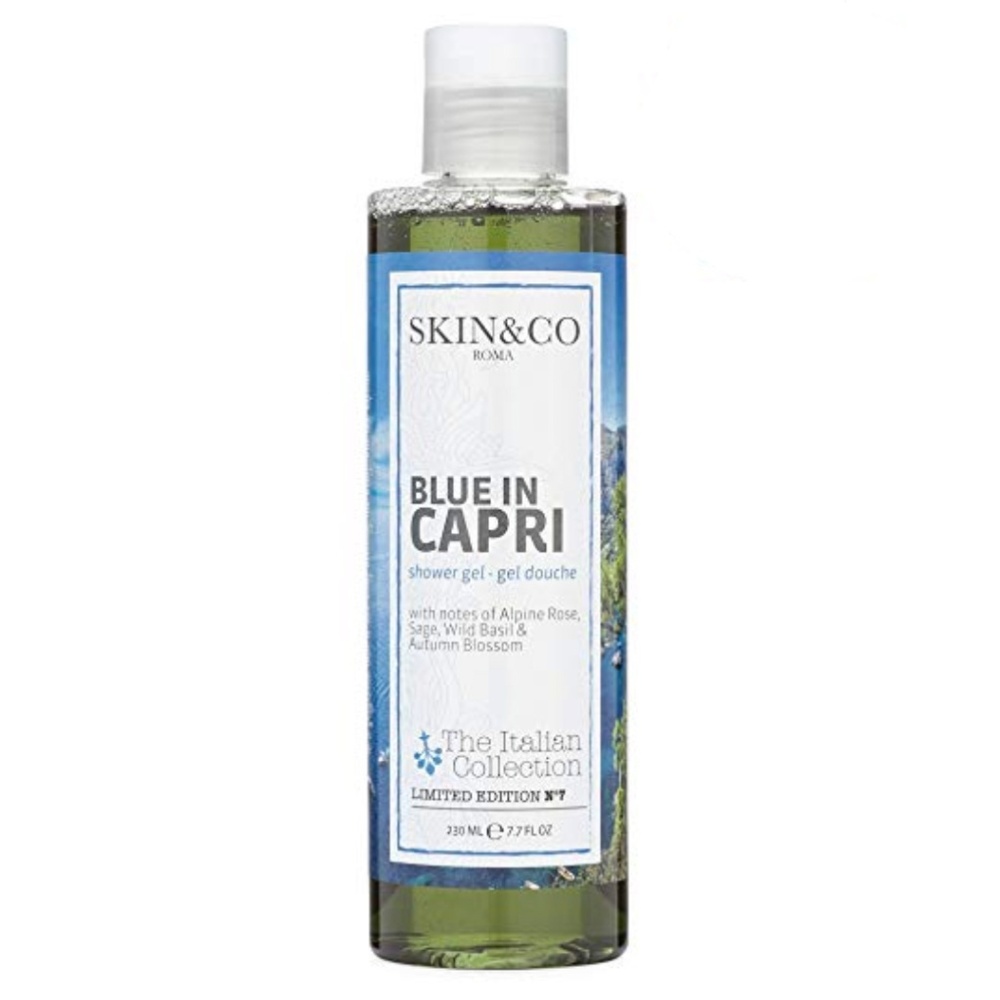 Skin & Co Blue in Capri Shower Gel